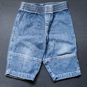 Miniwear Denim Blue Jean Pants For Baby Size 6-9 Mo